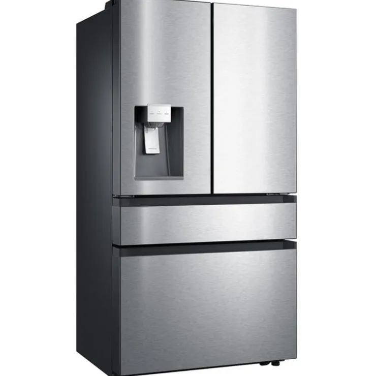 Moffat 22 Cu Ft 36 In Refrigerator Bottom Freezer, French door - MYE22HYPKFS Stainless Steel Best