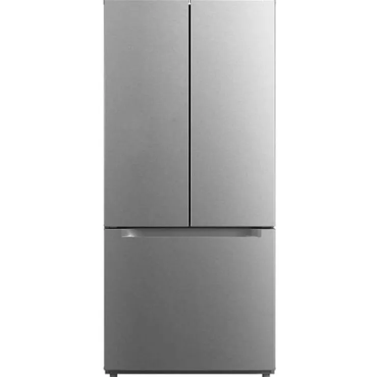 Moffat 18 Cu Ft 30 In Refrigerator Bottom Freezer, French door - MNE18DYTNFS New