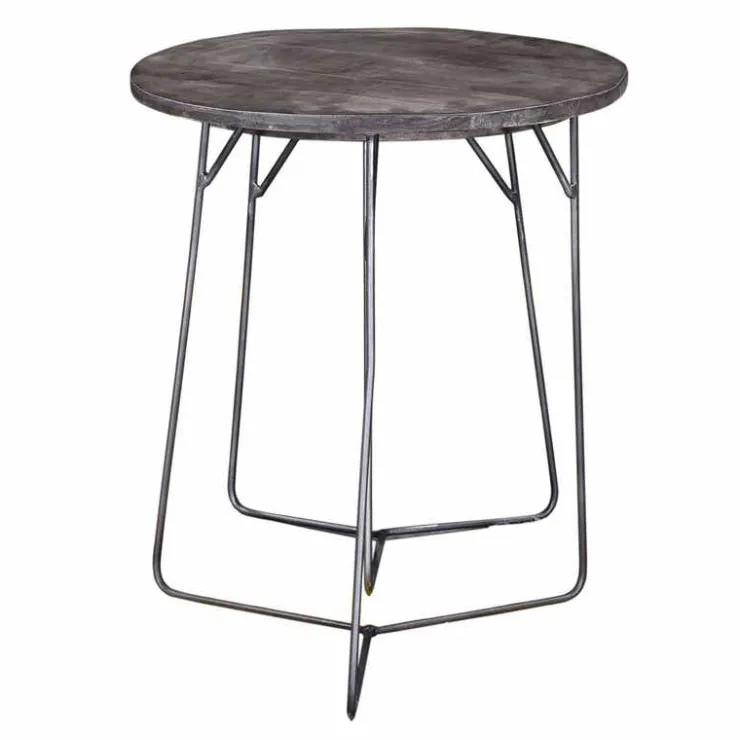 Nesting Table Grey/Metal Discount