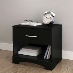Meubles South Shore Night Stand - South Shore PURE BLACK Hot