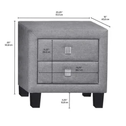 Nightstand Grey Best