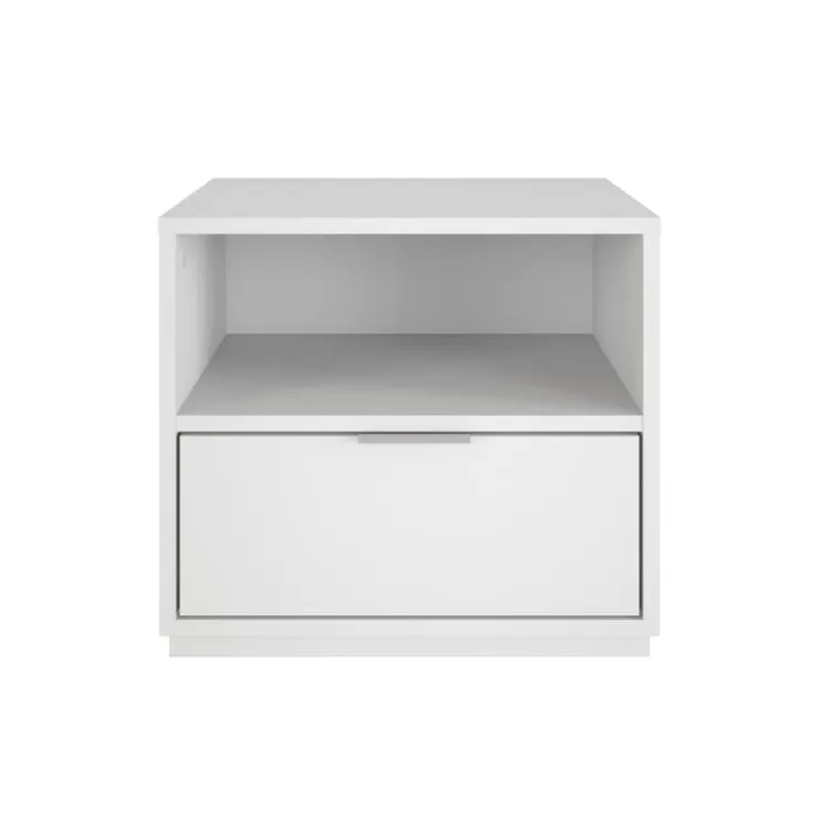 Nexera Nightstand - White Hot