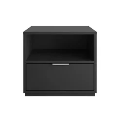 Nexera Nightstand - Black Discount