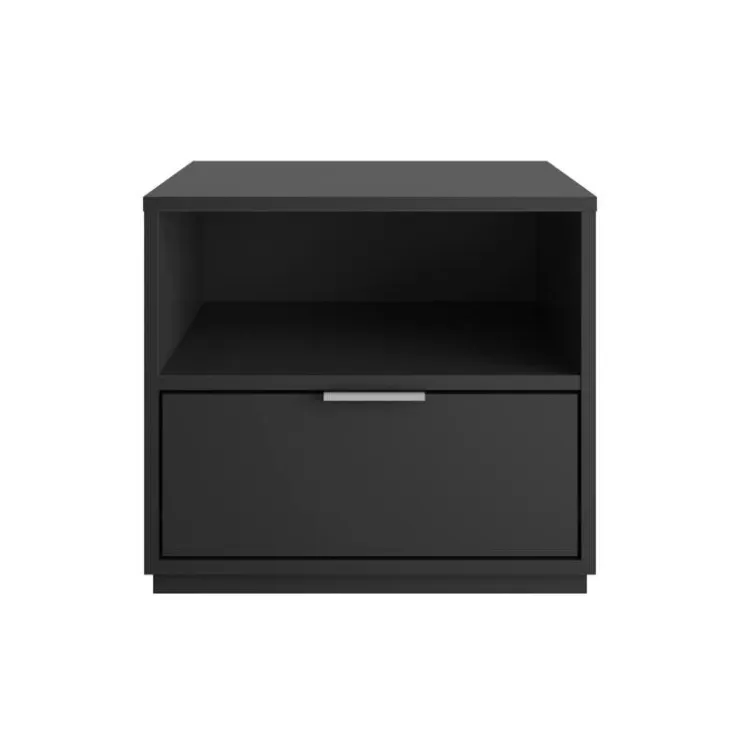 Nexera Nightstand - Black Discount