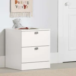 Meubles South Shore Nightstand - South Shore Pure White Outlet
