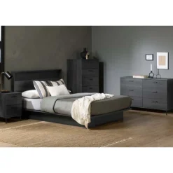 Meubles South Shore Nightstand - South Shore Gray Oak Best