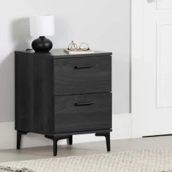 Meubles South Shore Nightstand - South Shore Gray Oak Best