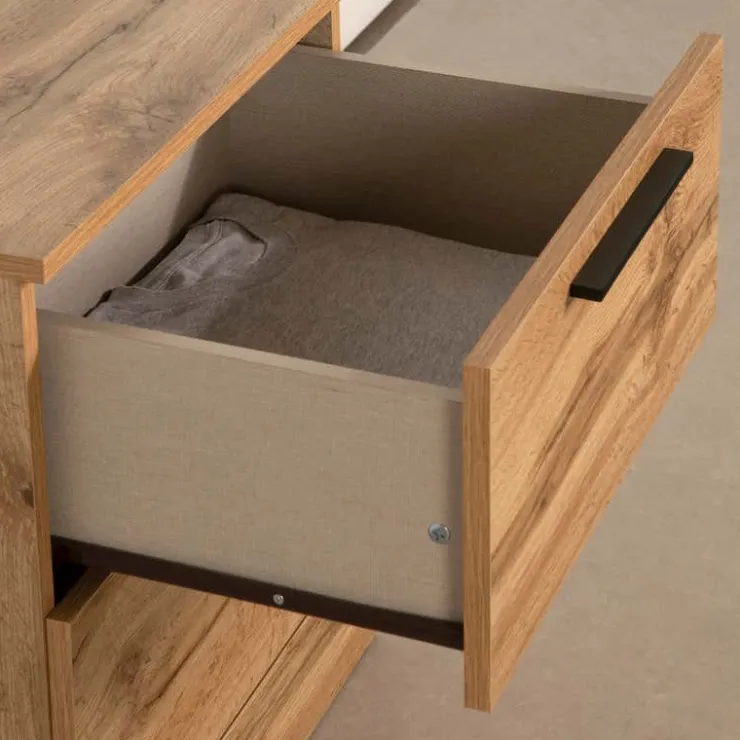 Meubles South Shore Nightstand - South Shore Nordik Oak Outlet