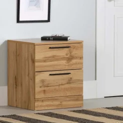 Meubles South Shore Nightstand - South Shore Nordik Oak Outlet