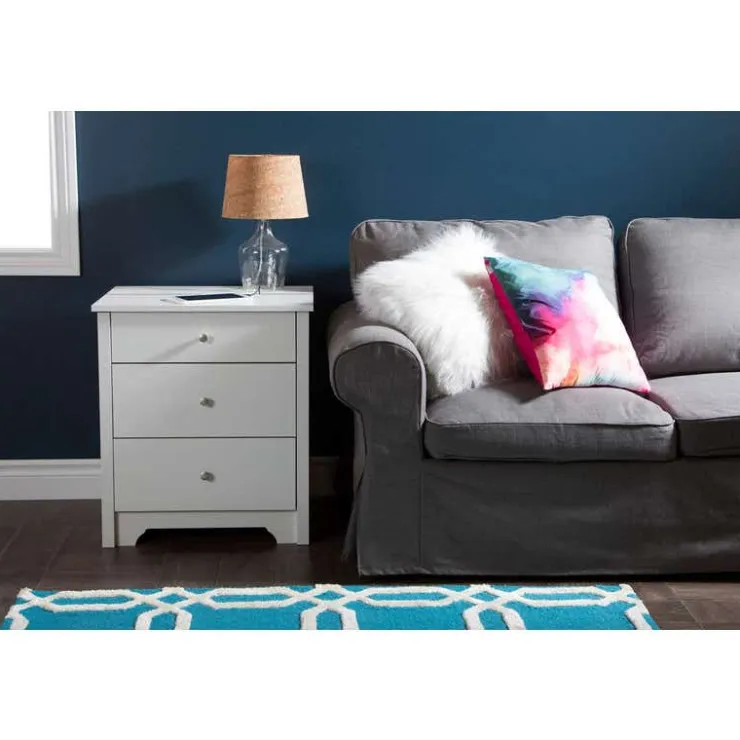 Meubles South Shore Nightstand Charging Station - South Shore PURE WHITE Sale