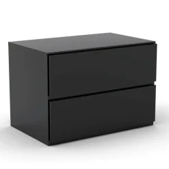 Nexera Nightstand, 1-Drawer, - Black Clearance