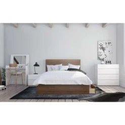 Nexera Nightstand, 1-Drawer, - White Sale