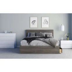 Nexera Nightstand, 1-Drawer, - White Sale