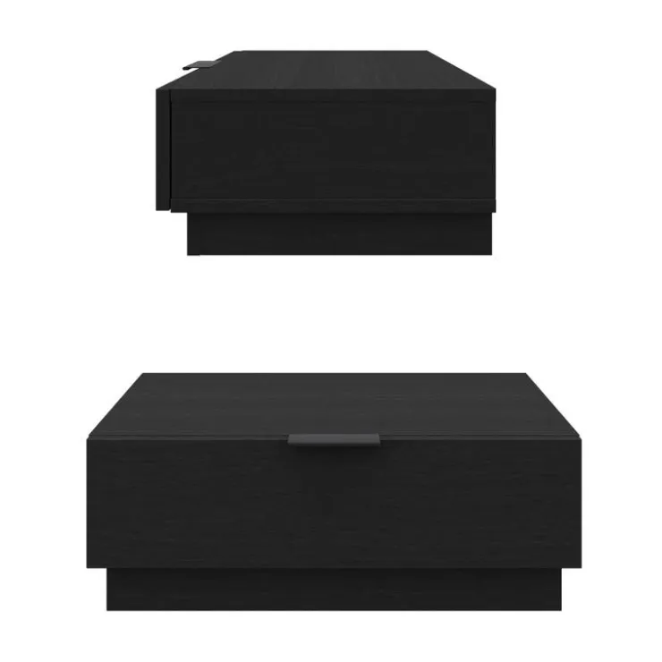 Nexera Nightstand (set of 2) - Black karisma Sale