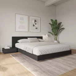 Nexera Nightstand (set of 2) - Black karisma Sale
