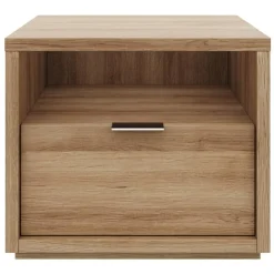 Nexera Nightstand with 1-Drawer - Brown Oak Online