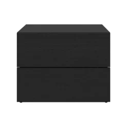Nexera Nightstand with 2-Drawers - Black karisma New