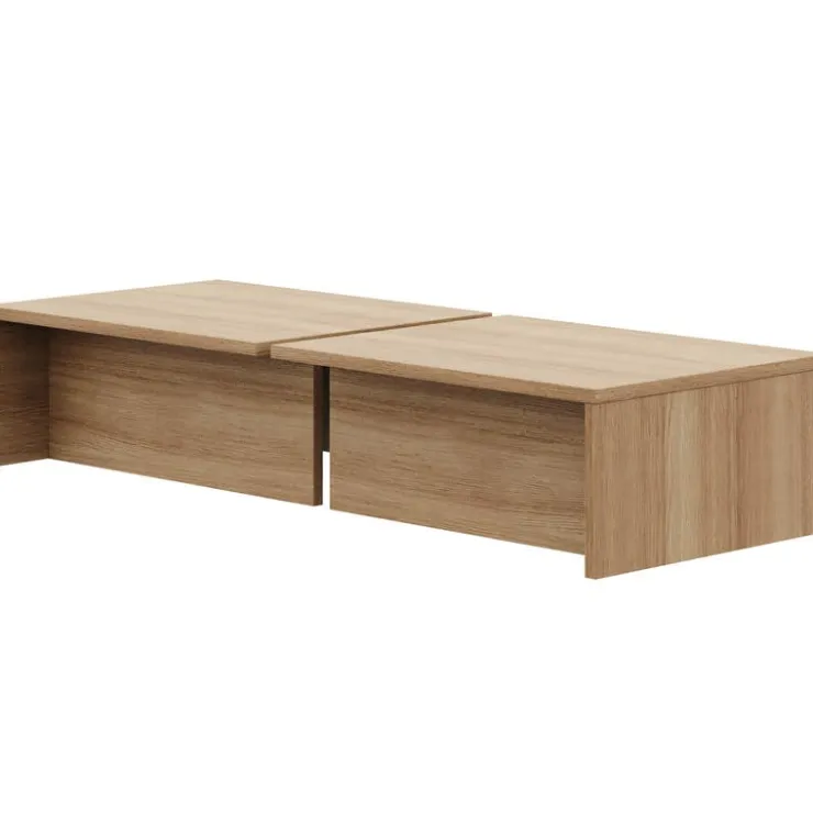 Nexera Nightstands (Set of 2) - Brown Oak Online