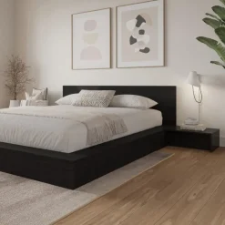 Nexera Nightstands (set of 2) - Black karisma New