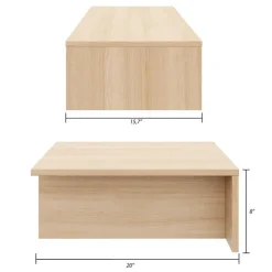 Nexera Nightstands (Set of 2) - Natural Blonde Oak Online