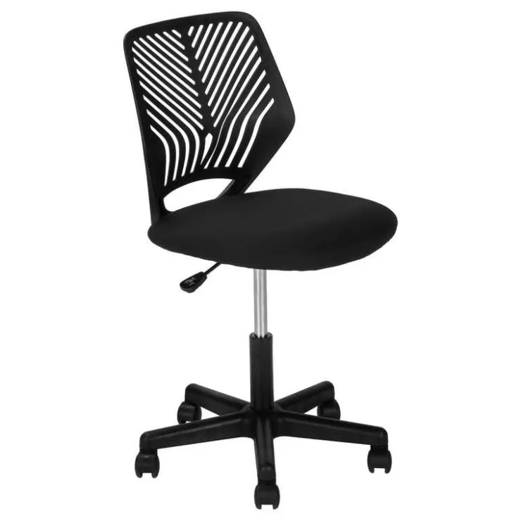 Monarch Office chair - juvenile / base on castors - Black Online
