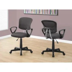 Monarch Office chair - mesh juvenile / multi position - Grey Sale