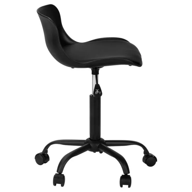 Monarch Office chair - juvenile low back - adjustable height - Black Hot