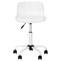 Monarch Office chair - juvenile low back - adjustable height - White Sale