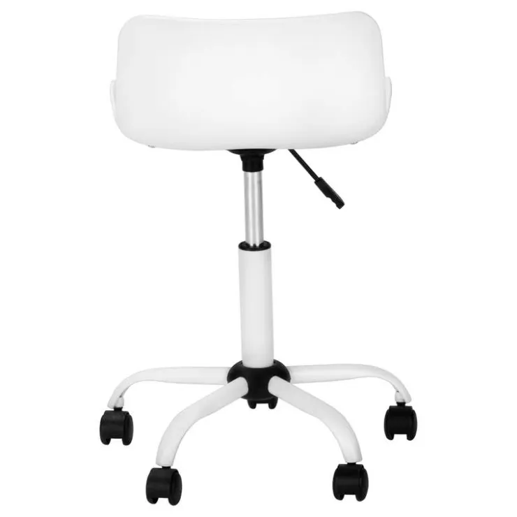 Monarch Office chair - juvenile low back - adjustable height - White Sale