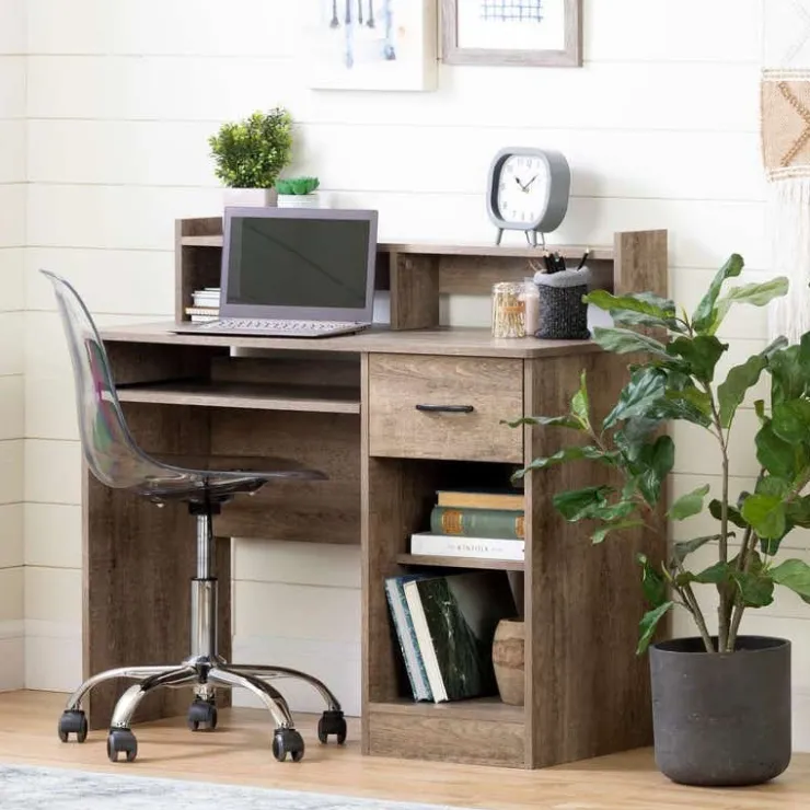 Meubles South Shore Office Desk - South Shore WEATHERED OAK Sale