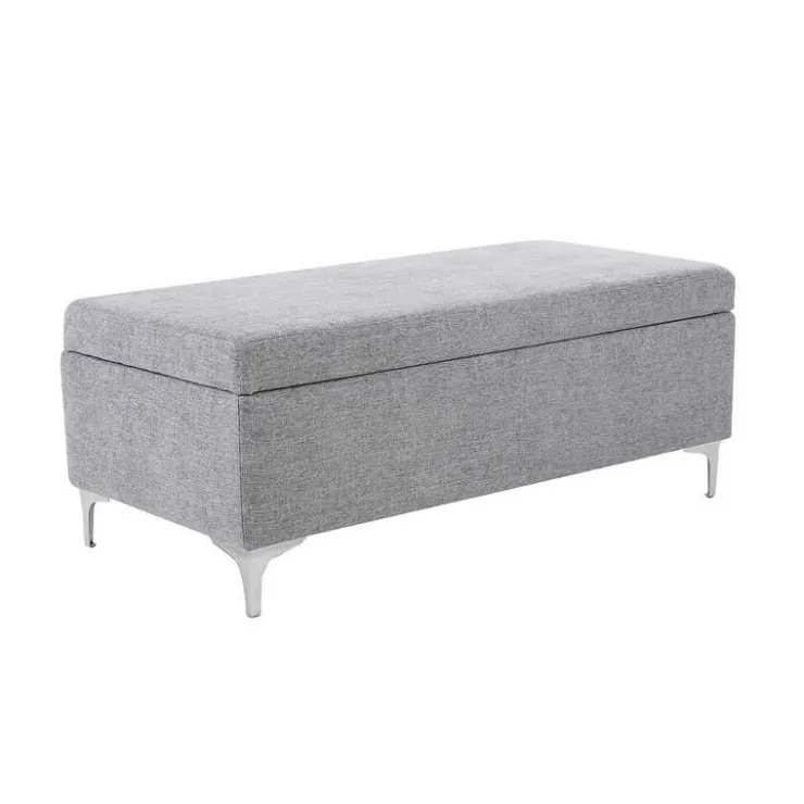 Sofa By Fancy Ottoman with Storage ROMA ASH Hot