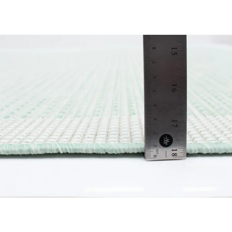 Outdoor 7 x 10 ft Rug Mint Green