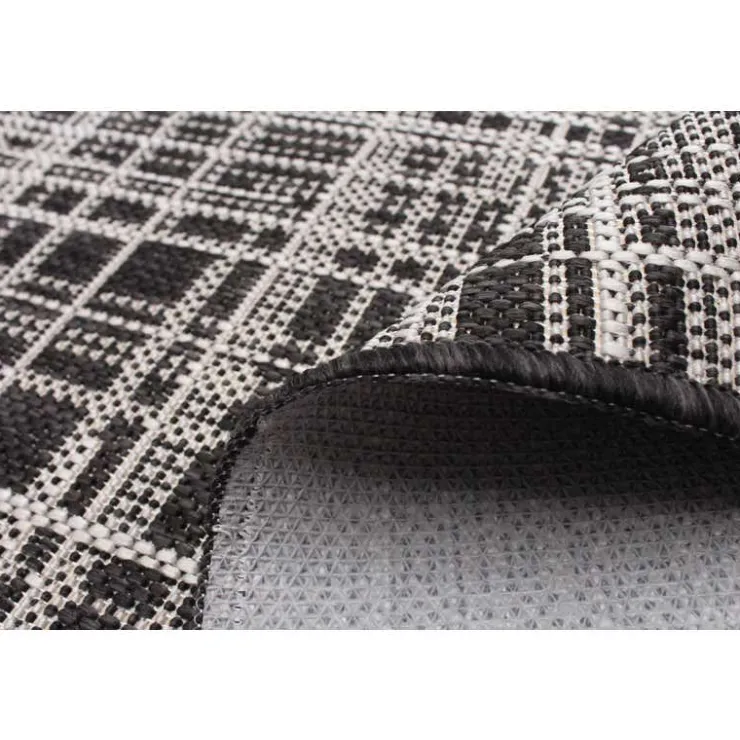 Outdoor 2 x 7 ft Rug Black Discount