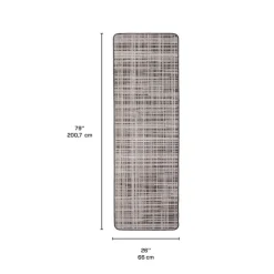 Outdoor 2 x 7 ft Rug Black Discount