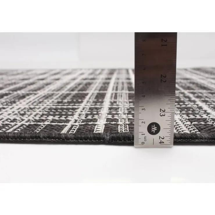 Outdoor 2 x 7 ft Rug Black Discount