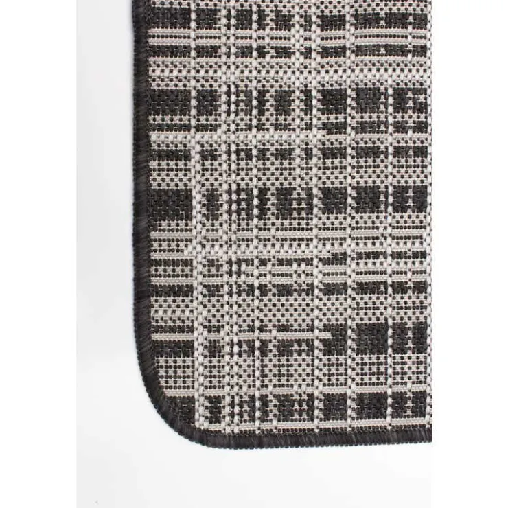 Outdoor 2 x 7 ft Rug Black Discount