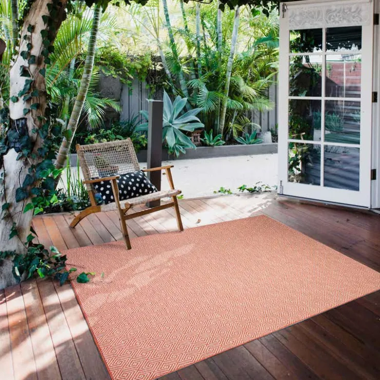 Outdoor 7 x 10 ft Rug Coral Best