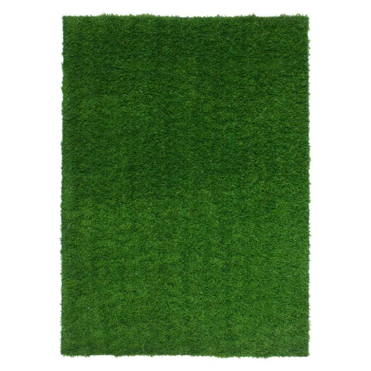 Outdoor Faux Grass Rug - 5 x 7 Green Clearance