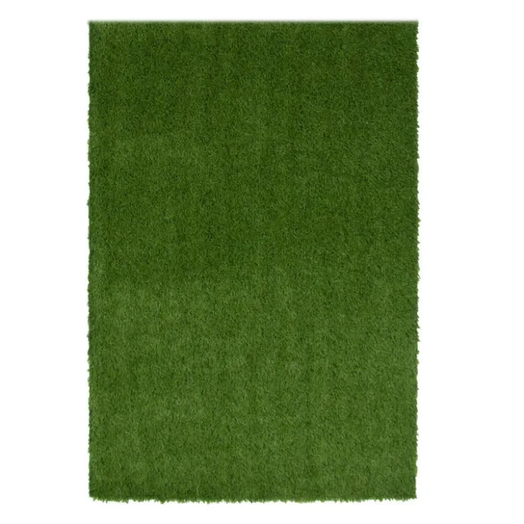 Outdoor Faux Grass Rug - 4 x 6 Green Outlet