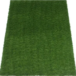 Outdoor Faux Grass Rug - 4 x 6 Green Outlet