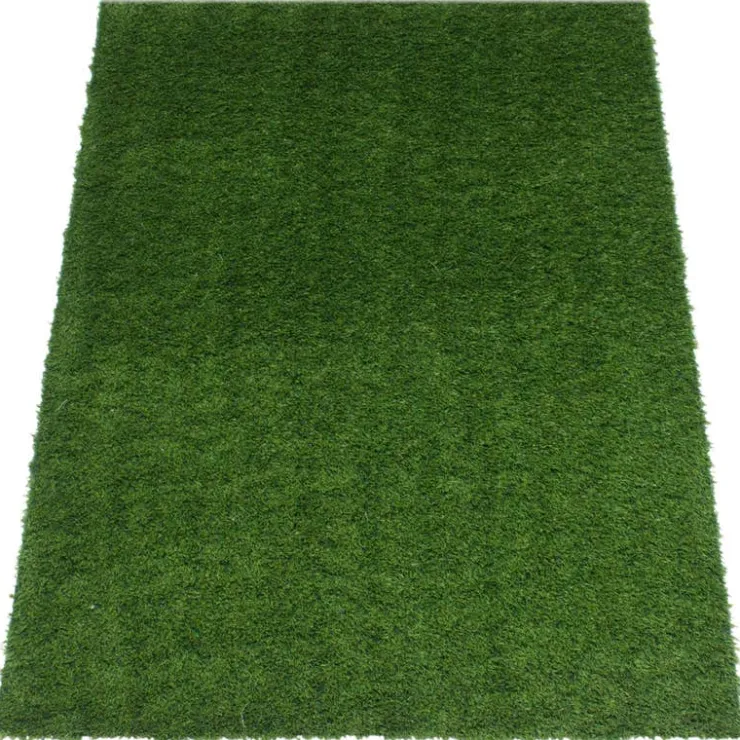 Outdoor Faux Grass Rug - 4 x 6 Green Outlet