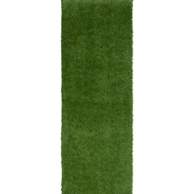 Outdoor Faux Grass Rug - 2 x 6 Green