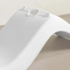 Meubles South Shore Outdoor Lounge Chair White