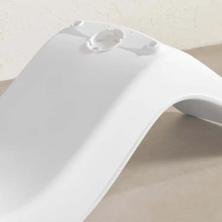 Meubles South Shore Outdoor Lounge Chair White