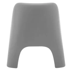 Outdoor Resin Stackable Seat - Grey Online