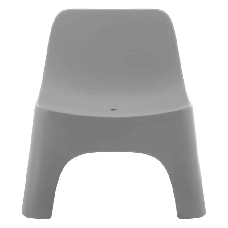 Outdoor Resin Stackable Seat - Grey Online