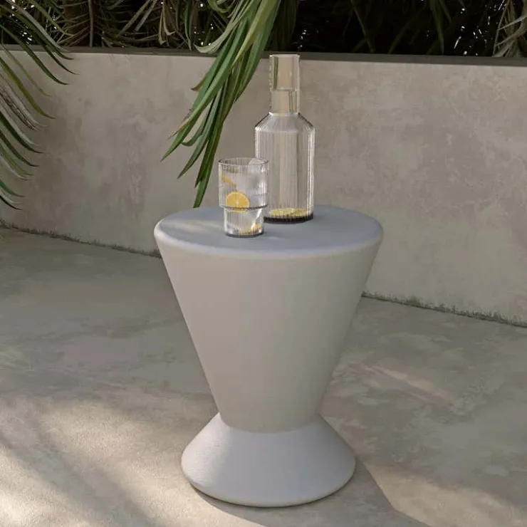 Meubles South Shore Outdoor Side Table Greige Best