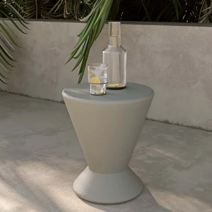 Meubles South Shore Outdoor Side Table Sage Green Discount