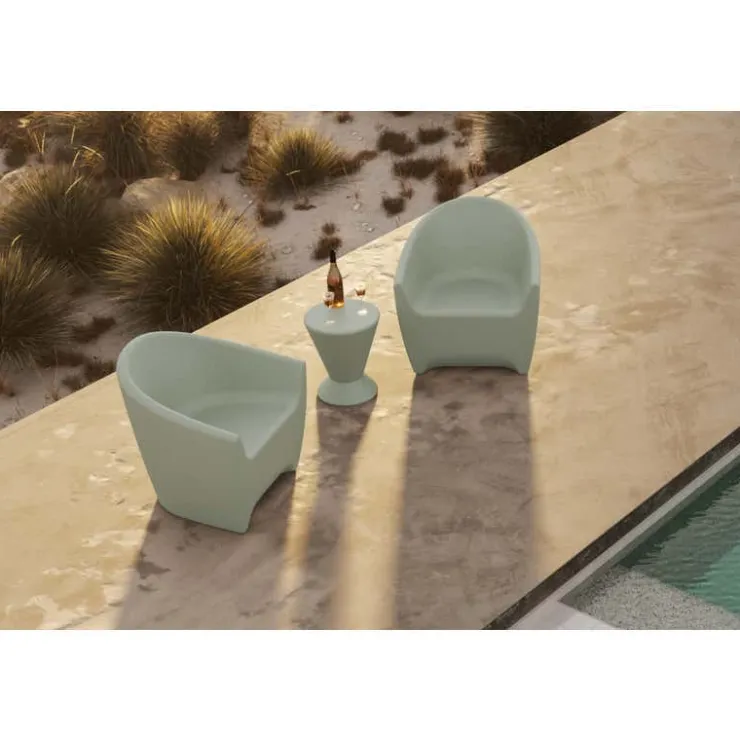 Meubles South Shore Outdoor Side Table Sage Green Discount