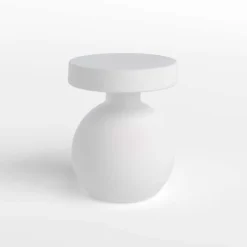 Meubles South Shore Outdoor Side Table White Sale